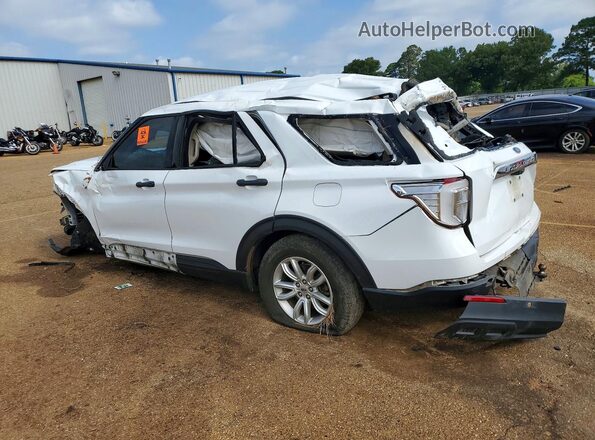 1FMSK7BH4MGA33221 2021 FORD EXPLORER Белый Задняя левая четверть