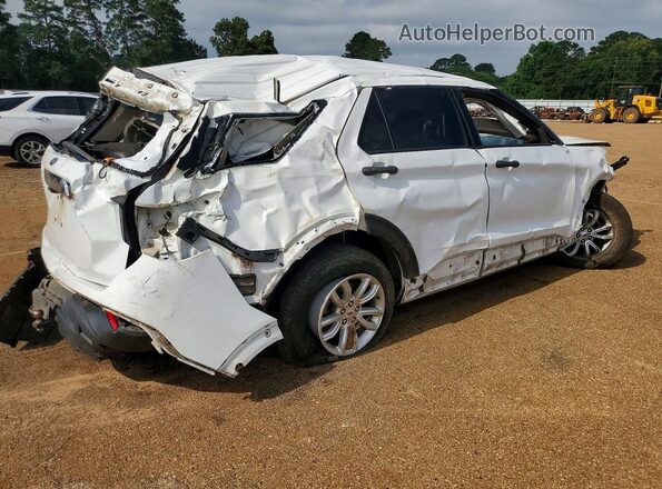 1FMSK7BH4MGA33221 2021 FORD EXPLORER Белый Задняя правая четверть