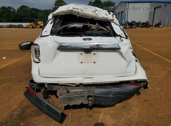 1FMSK7BH4MGA33221 2021 FORD EXPLORER Белый Вид сзади