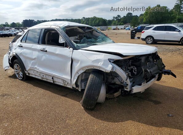 1FMSK7BH4MGA33221 2021 FORD EXPLORER Белый Передняя правая четверть