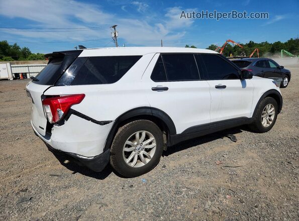 1FMSK7BH4MGB28491 2021 FORD EXPLORER White Tył prawy