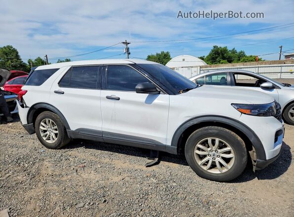 1FMSK7BH4MGB28491 2021 FORD EXPLORER White Przód prawy