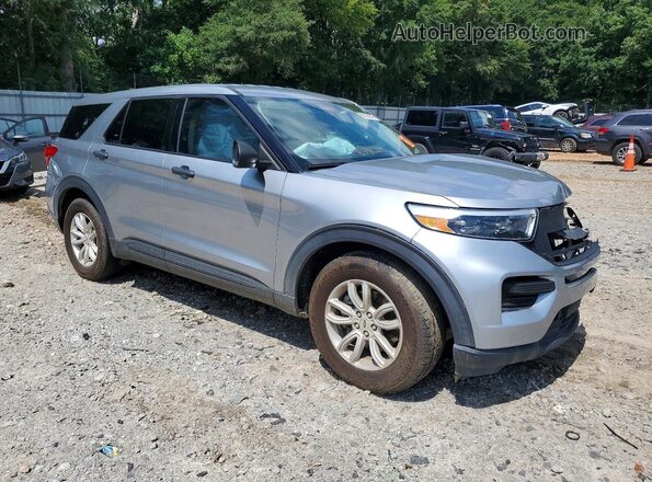 1FMSK7BH5LGD15334 2020 FORD EXPLORER Silver Передня права чверть