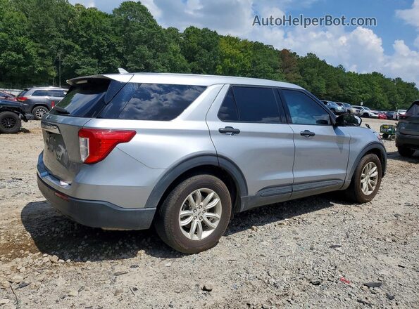 1FMSK7BH5LGD15334 2020 FORD EXPLORER Silver Задня права чверть