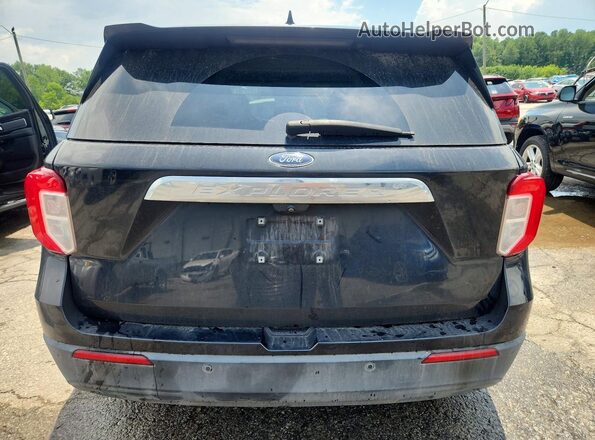 1FMSK7BH6LGC89584 2020 FORD EXPLORER Black Вид ззаду