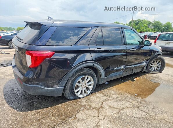 1FMSK7BH6LGC89584 2020 FORD EXPLORER Black Задня права чверть