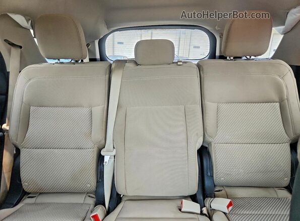 1FMSK7BH6LGC89584 2020 FORD EXPLORER Black Вид задніх сидінь