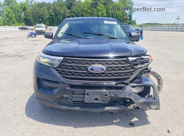 1FMSK7BH6MGA55706 2021 FORD EXPLORER Black წინა ხედი