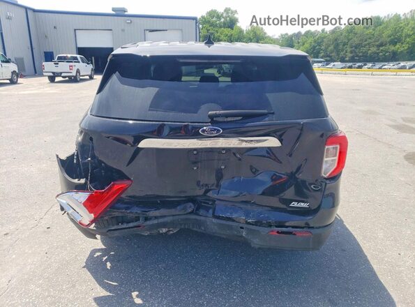 1FMSK7BH6MGA55706 2021 FORD EXPLORER Black უკანა ხედი