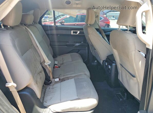 1FMSK7BH6MGB44773 2021 FORD EXPLORER Charcoal Widok wnętrza z tyłu