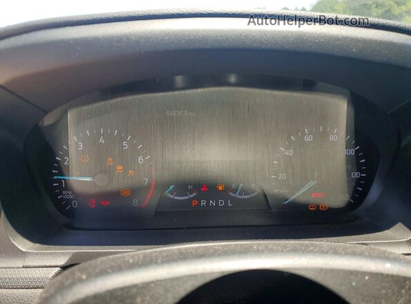 1FMSK7BH6MGB44773 2021 FORD EXPLORER Charcoal Widok zestawu wskaźników