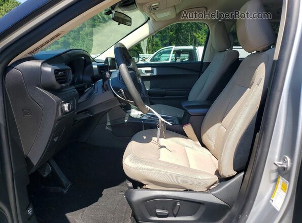 1FMSK7BH8LGC21450 2020 FORD EXPLORER Silver Սալոնի դիմացի տեսք
