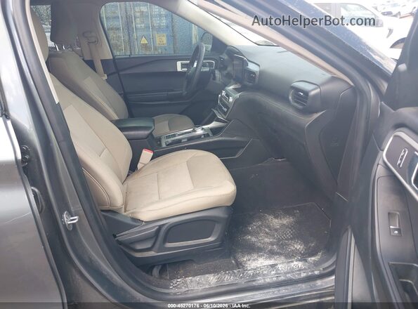 1FMSK7BH9NGC09908 2022 FORD EXPLORER Gray წინა სალონის ხედი