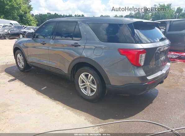 1FMSK7BH9NGC09908 2022 FORD EXPLORER Gray უკანა მარცხენა