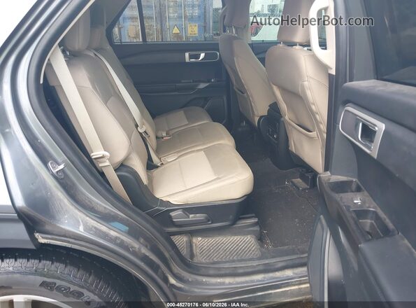 1FMSK7BH9NGC09908 2022 FORD EXPLORER Gray VIN კოდის სტიკერის ხედი