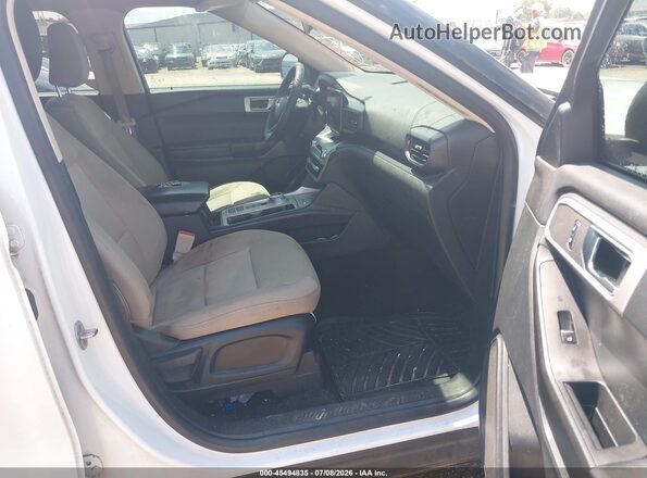 1FMSK7BHXMGA67650 2021 FORD EXPLORER White წინა სალონის ხედი
