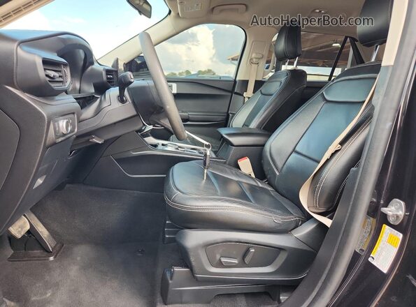 1FMSK7BHXMGB39771 2021 FORD EXPLORER Black Vista interior delantera