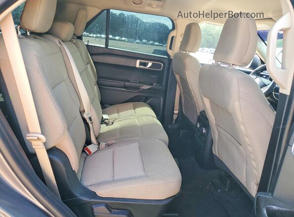 1FMSK7BHXMGB39947 2021 FORD EXPLORER Charcoal Widok wnętrza z tyłu