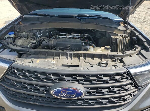 1FMSK7BHXMGB39947 2021 FORD EXPLORER Charcoal Widok komory silnika