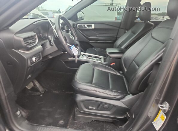 1FMSK7DH0LGA77194 2020 FORD EXPLORER Серый Вид салона спереди
