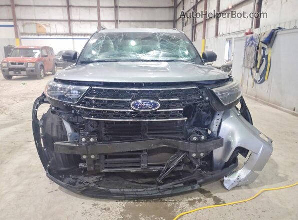 1FMSK7DH0LGC21911 2020 FORD EXPLORER Gray Front view
