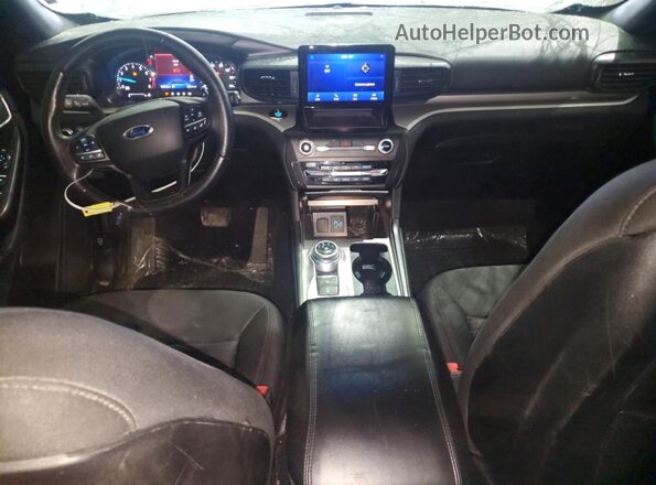 1FMSK7DH0LGC21911 2020 FORD EXPLORER Gray Dashboard view