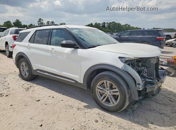 1FMSK7DH0LGC45481 2020 FORD EXPLORER White Przód prawy
