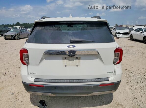 1FMSK7DH0LGC45481 2020 FORD EXPLORER White Widok z tyłu