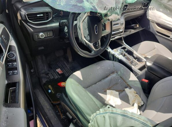 1FMSK7DH0MGA61546 2021 FORD EXPLORER Blue Vista del salpicadero