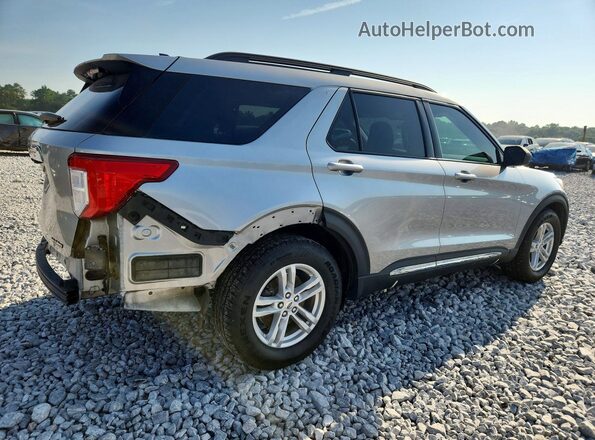 1FMSK7DH0MGA67329 2021 FORD EXPLORER Silver უკანა მარჯვენა