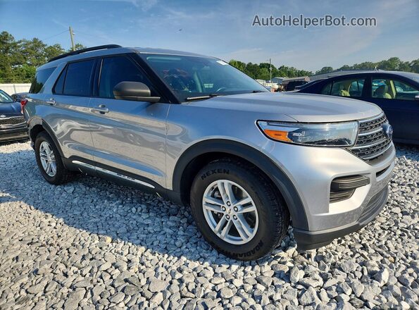 1FMSK7DH0MGA67329 2021 FORD EXPLORER Silver წინა მარჯვენა