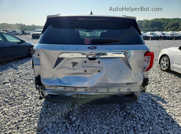 1FMSK7DH0MGA67329 2021 FORD EXPLORER Silver უკანა ხედი