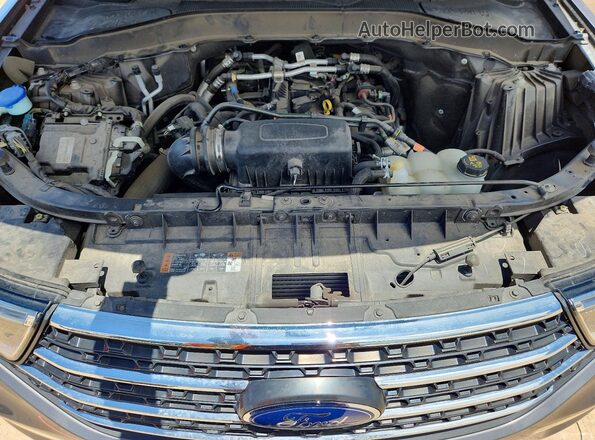 1FMSK7DH0NGA14390 2022 FORD EXPLORER Gray Widok komory silnika