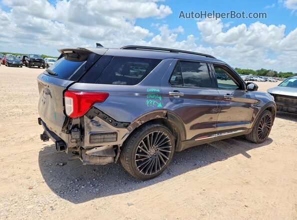 1FMSK7DH0NGA14390 2022 FORD EXPLORER Gray Tył prawy