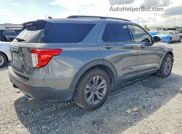 1FMSK7DH0NGB73071 2022 FORD EXPLORER Gray Tył prawy