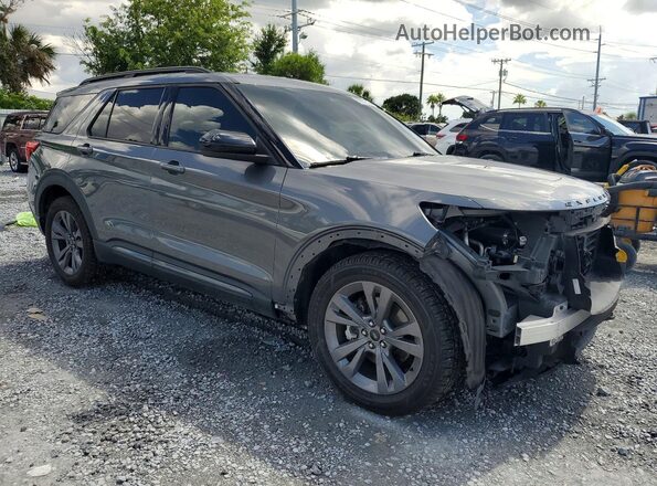 1FMSK7DH0NGB73071 2022 FORD EXPLORER Gray Przód prawy