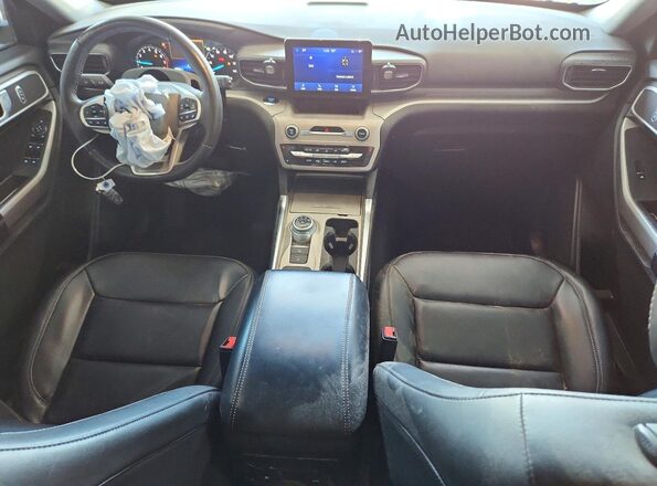 1FMSK7DH0PGA60773 2023 FORD EXPLORER Серый Вид панели приборов