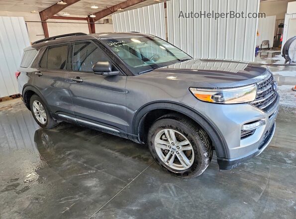 1FMSK7DH0PGA60773 2023 FORD EXPLORER Серый Передняя правая четверть