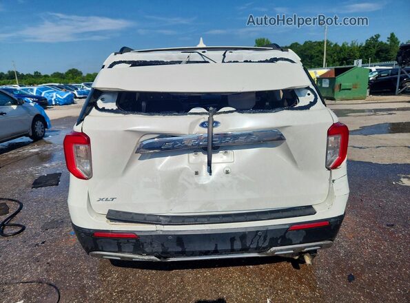 1FMSK7DH1LGD12511 2020 FORD EXPLORER Silver Rear view