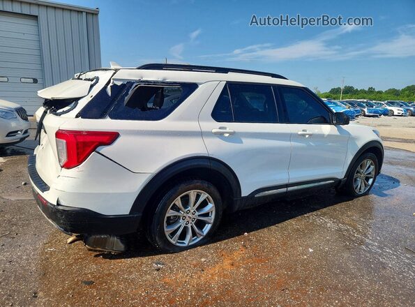 1FMSK7DH1LGD12511 2020 FORD EXPLORER Silver Rear right