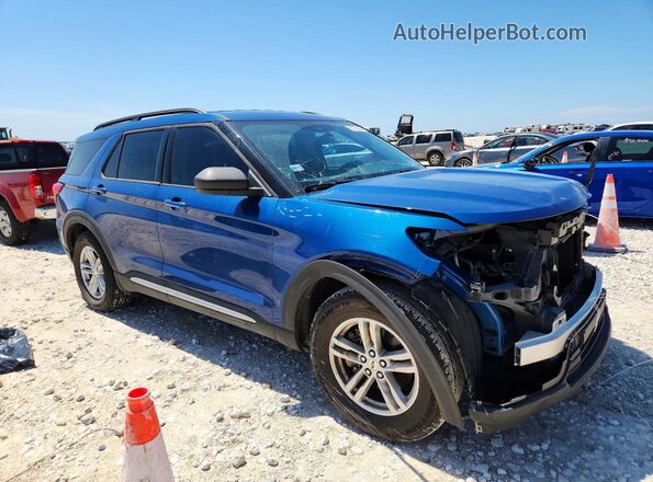 1FMSK7DH1LGD16302 2020 FORD EXPLORER Blue Առջևի աջ