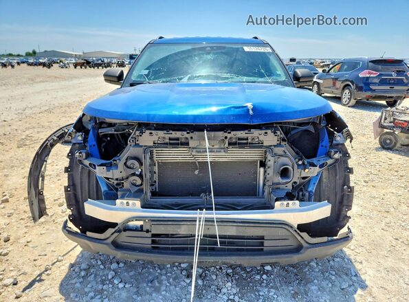 1FMSK7DH1LGD16302 2020 FORD EXPLORER Blue Դիմացի տեսք