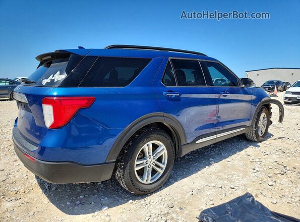 1FMSK7DH1LGD16302 2020 FORD EXPLORER Blue Հետևի աջ