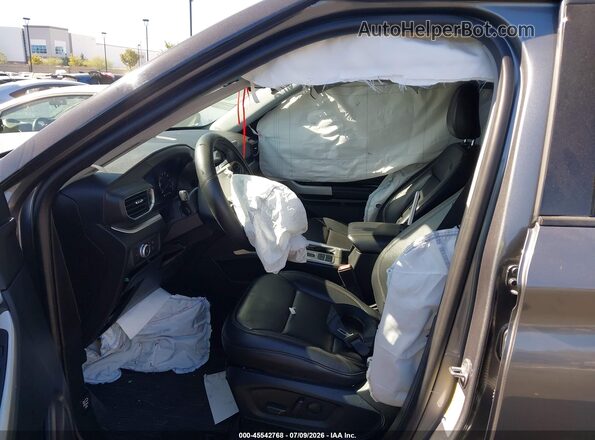 1FMSK7DH1MGA05759 2021 FORD EXPLORER Gray წინა სალონის ხედი