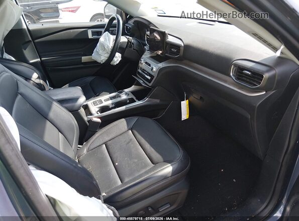 1FMSK7DH1MGA15045 2021 FORD EXPLORER Blue Widok wnętrza z przodu