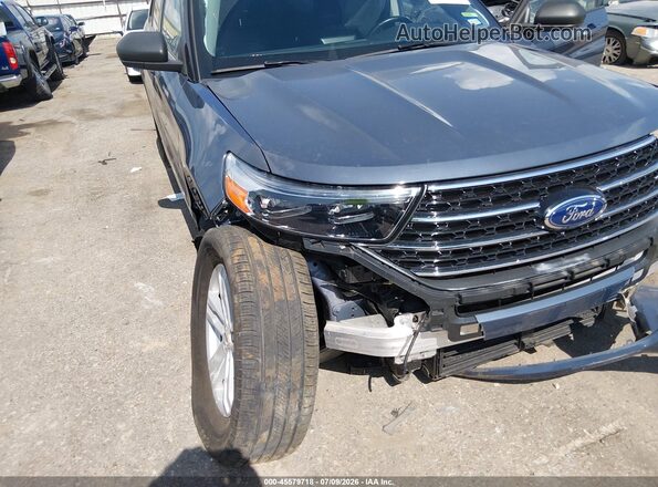 1FMSK7DH1MGA15045 2021 FORD EXPLORER Blue Widok z przodu