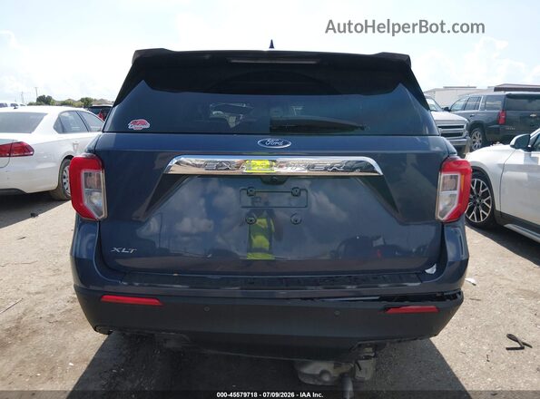 1FMSK7DH1MGA15045 2021 FORD EXPLORER Blue 