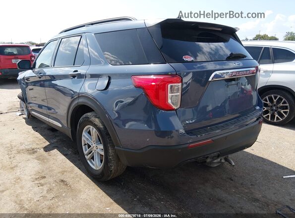 1FMSK7DH1MGA15045 2021 FORD EXPLORER Blue Tył lewy