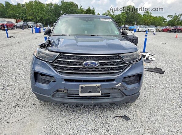 1FMSK7DH1MGA70742 2021 FORD EXPLORER Blue Вид спереду