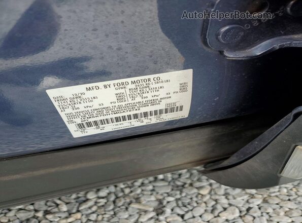 1FMSK7DH1MGA70742 2021 FORD EXPLORER Blue Панорамний вид салону 360°
